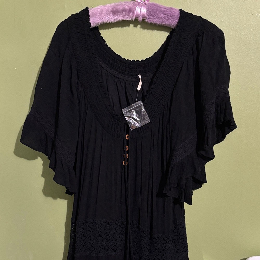 Free People Dream On Maxi Billowy Dress - Picture 2 of 5